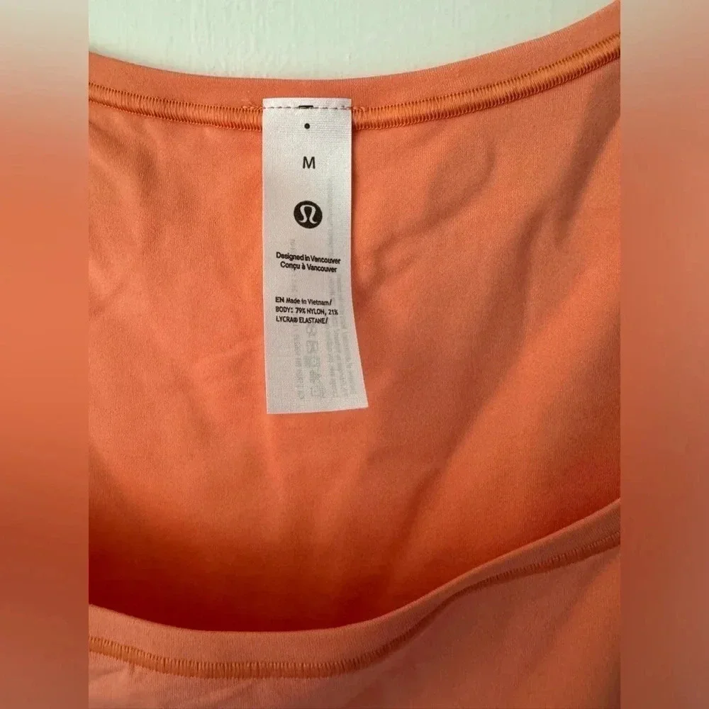 Lululemon Wundermost Ultra-Soft Nulu Square-Neck Sleeveless Bodysuit